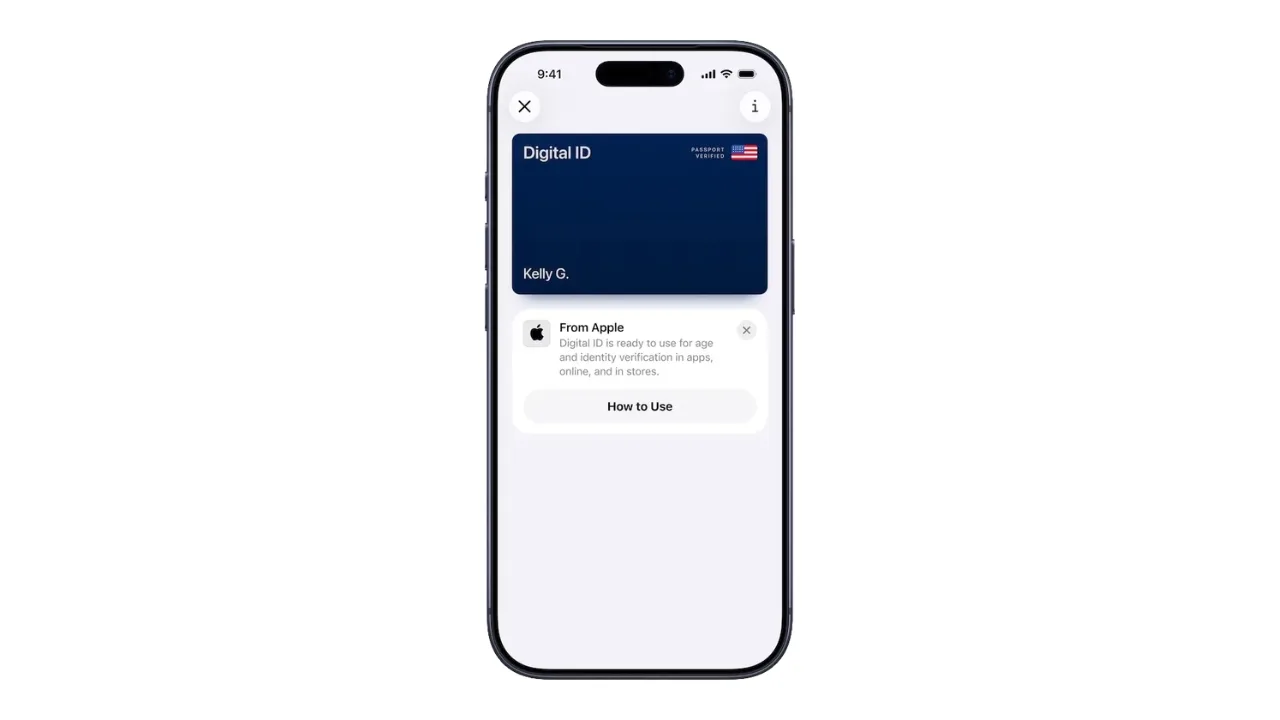 Digital ID to the iPhone
