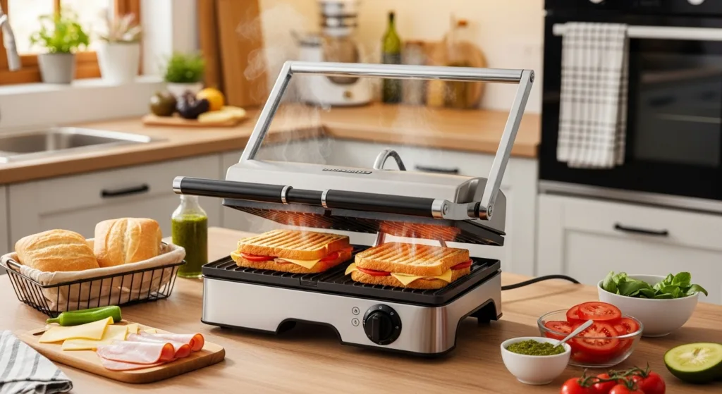 Panini Presses and Sandwich Makers