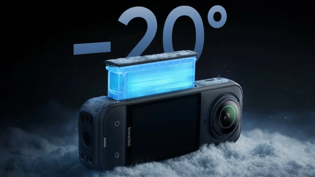 Insta360 X5 battery