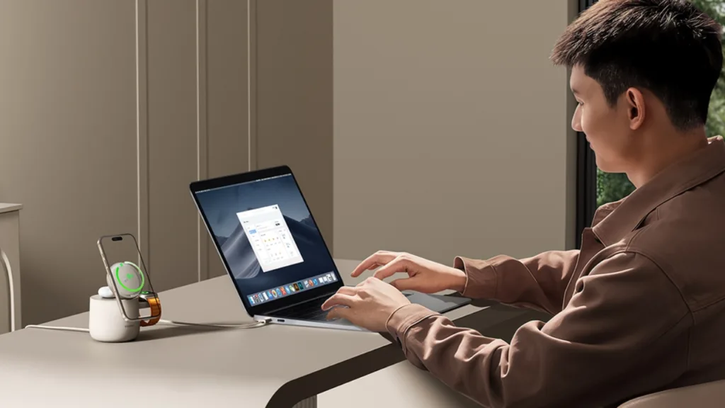 MFI 4-in-1 Wireless Charging Station