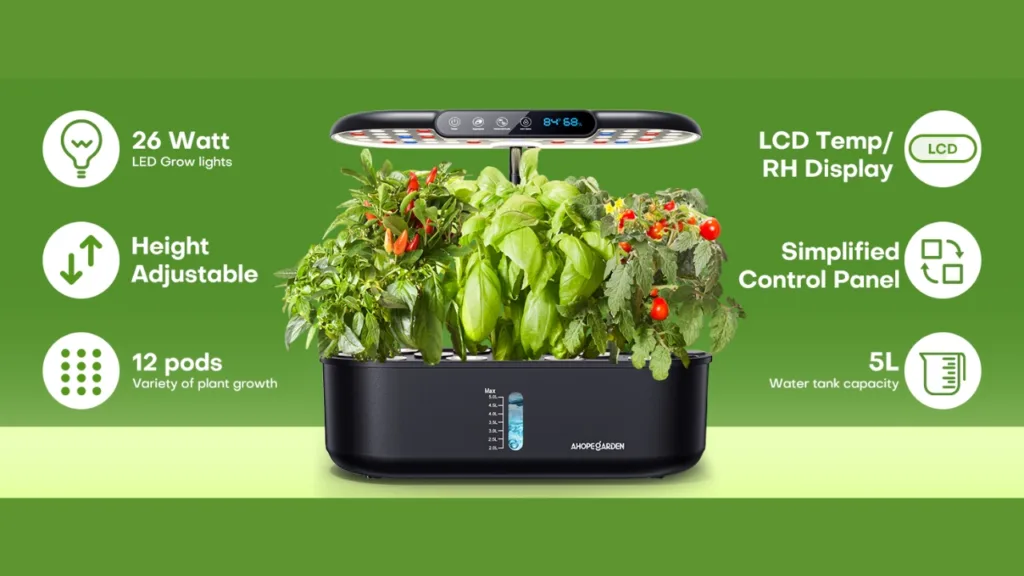 Ahopegarden Hydroponics Growing System