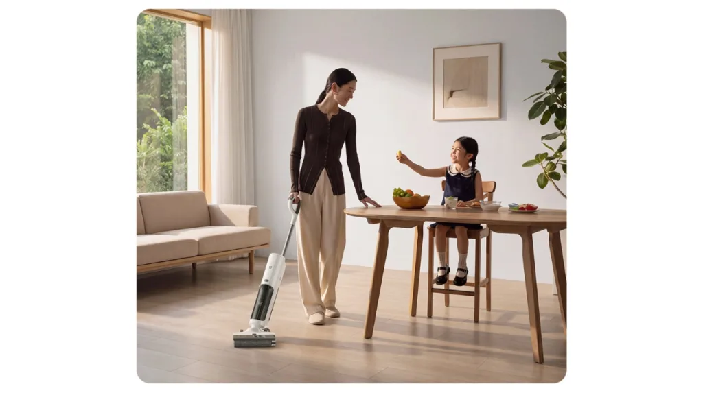 Xiaomi Mijia Wireless Floor Cleaner 5C design and features