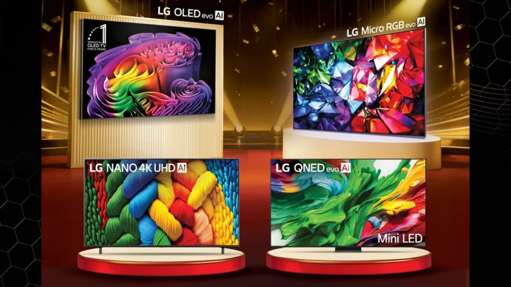 LG 2026 AI TV lineup ultra large 4K OLED display
