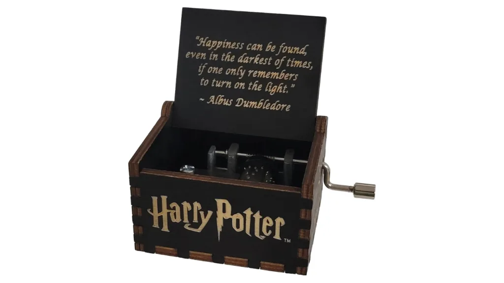 Laser Edge Harry Potter Black Mini Music Box