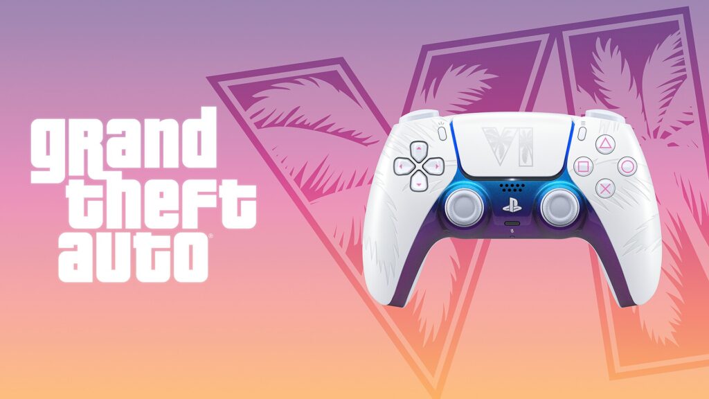 Official GTA 6 DualSense controller Black and White Limited Edition